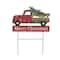 Glitzhome® 24" Christmas Truck Yard Stack